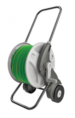 EQUIPPED AND ASSEMBLED WHEELED HOSE REEL / Ø15MM X 25 M WITH NOSE, FITTINGS, LANCE / TECHNO. DIAYTAR NIGERIA: Bridging the gap between consumers and quality products with affordable nationwide shipping.