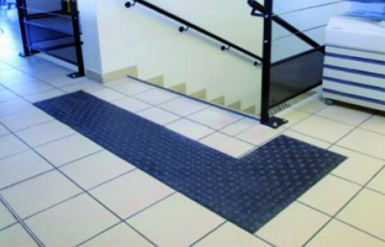 SELF-ADHESIVE PODOTACTILE TILES DIM. 400 X 815 MM BLACK. DIAYTAR NIGERIA: Where countless products meet affordable prices and reliable nationwide shipping.