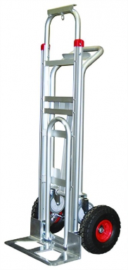 ALUMINUM TRUCK/TROLLEY 3 POSITIONS - CAPACITY 250 KG (TRUCK) / 350 KG (TROLLEY) - INFLATABLE WHEELS Ø 260 MM. DIAYTAR NIGERIA brings the marketplace to your screen with affordable products delivered in 5-8 days.