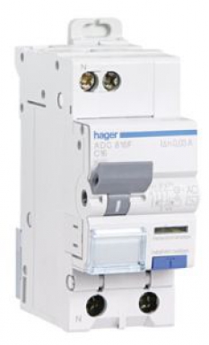 DISJ. DIF. BIPOLAIRE 1 PH + N "C" 4500-6KA I∆N 10 MA - IN 16A - 2 MOD. Your complete e-commerce destination, DIAYTAR NIGERIA combines variety with budget-friendly nationwide shipping.