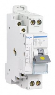 BIPOLAR CIRCUIT BREAKER 1 PH+N+PILOT WIRE - IN 10A. DIAYTAR NIGERIA: Redefining online shopping with unbeatable prices and consistent delivery times.
