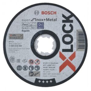 EXPERT X-LOCK GRINDING DISC, STAINLESS STEEL + METAL, DIM. Ø 125 MM X 1.6 MM. DIAYTAR NIGERIA brings affordable products to every doorstep with our reliable 5-8 day shipping.