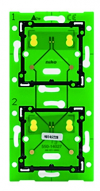DOUBLE VERTICAL WALL PLATE FOR NIKO HOME CONTROL FOR USE WITH A CONNECTION UNIT. DIAYTAR NIGERIA combines affordability, variety, and convenience with nationwide delivery services.