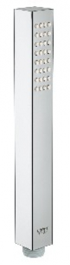 EUPHORIA CUBE STICK SHOWER - 1 JET (RAIN) - WATER SAVING - CHROME. Experience the simplicity of DIAYTAR NIGERIA's extensive marketplace with delivery within 8 days.