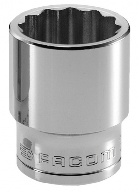 "STANDARD" SOCKET - 1/2" SQUARE - CHROME OGV PROFILE - H: 38 MM - 12 POINTS S 26. DIAYTAR NIGERIA brings satisfaction with every purchase through affordable prices and prompt shipping.