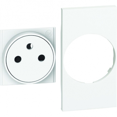 LIVING NOW TRIM COVER FOR 2-MODULE SURFACE SOCKET - WHITE. Shop with intention at DIAYTAR NIGERIA, offering thousands of products at budget-friendly prices.
