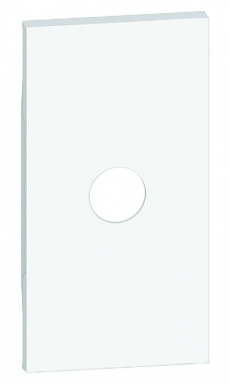 LIVING NOW TRIM COVER FOR SINGLE MALE AND F-TYPE SCREW-ON TV SOCKETS 2 MODULES - WHITE. Experience the DIAYTAR difference with our vast product selection and delivery within 5-8 days.