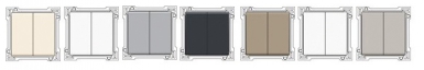 TRIM COVER FOR DOUBLE TWO-WAY SWITCH STEEL WHITE FINISH. DIAYTAR NIGERIA makes quality accessible to all with our affordable prices and quick delivery service.