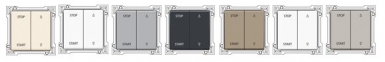 ANTHRACITE FINISH SHUTTER SWITCH COVER. DIAYTAR NIGERIA: Where countless products meet affordable prices and reliable nationwide shipping.