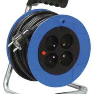 STANDARD S BABY CABLE REELER - 4 SOCKETS 2P+T, 15 M, H05VV-F 3G1.5 - Ø 180 MM. DIAYTAR NIGERIA delivers on our promise of variety, affordability, and prompt nationwide shipping.