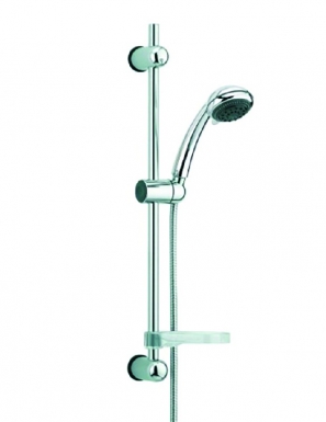 MORGANE SHOWER SET WITH 3-JET SHOWER, STAINLESS STEEL BAR AND FLEXIBLE HOSE, SOAP DISH, CHROME. Experience the power of choice with DIAYTAR NIGERIA's extensive catalog and reliable delivery service.