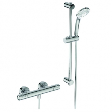 OKYRIS THERMOSTATIC SHOWER SET - CHROME. DIAYTAR NIGERIA transforms online shopping with competitive prices and dependable nationwide delivery.