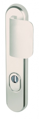 "NORMBAU SEKU 2" ARMORED DOOR SET WITH WING / LEVER, POLISHED STAINLESS STEEL FINISH. Shop smarter with DIAYTAR NIGERIA's comprehensive catalog and budget-friendly 5-8 day delivery.