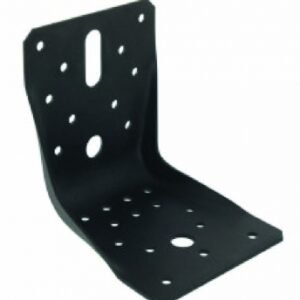 STRUCTURAL BRACKET ABR100PB DIM. 90X100X100 MM THICKNESS 2 MM - BLACK FINISH. DIAYTAR NIGERIA: Connecting Nigerians with affordable products through our expansive e-commerce platform.