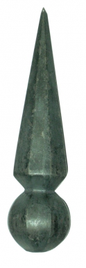 SPEARHEAD ATTACHED WROUGHT IRON BASE Ø 33 MM H 130 MM. Shop smart, shop DIAYTAR - Nigeria's most affordable e-commerce platform with nationwide delivery.
