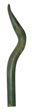 ROUND WROUGHT IRON FLAME LANCE 14 H 170 MM. DIAYTAR NIGERIA: Where shopping is easy, prices are low, and delivery is just days away.