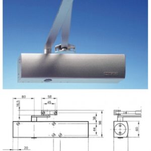 TS 4000 RACK DOOR CLOSER WITHOUT ARM GHE OR DTE 1280 MAXI SILVER DOOR. Experience retail therapy without the financial stress at DIAYTAR NIGERIA's budget-friendly marketplace.