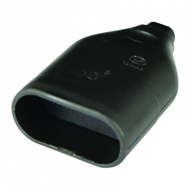 STANDARD FEMALE PLUG 6A - 2 POLE - BLACK. Shop with confidence at DIAYTAR NIGERIA, Nigeria's premier affordable e-commerce platform.