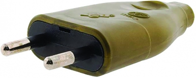 STANDARD MALE PLUG 6A - 2 POLE - GOLD. Shop across boundaries with DIAYTAR NIGERIA's comprehensive catalog delivered nationwide at budget rates.