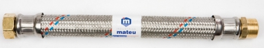 STAINLESS STEEL BRAID CONNECTION HOSE F 12X17 F 12X17 - LENGTH: 30 CM (UNIT). Shop smarter, not harder with DIAYTAR NIGERIA - thousands of products at your fingertips with affordable delivery.