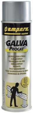 GALVA PROCAT BRILLANT - COLD GALVANIZATION - RESISTANCE 100° C - METAL GREY - 650 ML SPRAY. DIAYTAR NIGERIA: Connecting every Nigerian with quality products at prices everyone can afford.