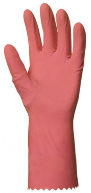 "5017" HOUSEHOLD GLOVES DIP IN REINFORCED NATURAL LATEX WITH COTTON FLOCKED INTERIOR - NOTCHED FINISH CUFF - SIZE 7 1/2 - PINK COLOR. Shop confidently with DIAYTAR NIGERIA's vast product range and budget-friendly nationwide shipping.