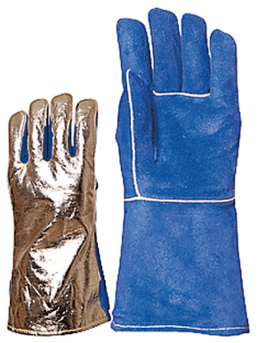 WELDER'S GLOVES "2634" COWHIDE, ALUMINIZED BACK, KEVLAR STITCHING, 15CM CUFF. Your everyday shopping solution, DIAYTAR NIGERIA offers variety and value delivered within 8 days.