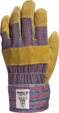DOCKER GLOVES "DC103" - PALM, ARTERY PROTECTOR, FINGER TIPS AND BACK REINFORCEMENT IN COWHIDE - BACK AND CUFF IN COTTON CANVAS - ELASTIC ON THE BACK - SEAM PROTECTOR PIPING ON THUMB AND PALM - SIZE 10. Experience hassle-free shopping with DIAYTAR NIGERIA's user-friendly platform and prompt delivery service.