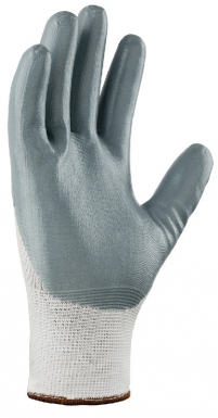 GREY POLYESTER COATED GLOVES - SEAMLESS - PALM AND FINGERS: NITRILE FOAM COATING - SIZE 9. Shop with purpose at DIAYTAR NIGERIA, where diverse selection meets budget-friendly nationwide delivery.