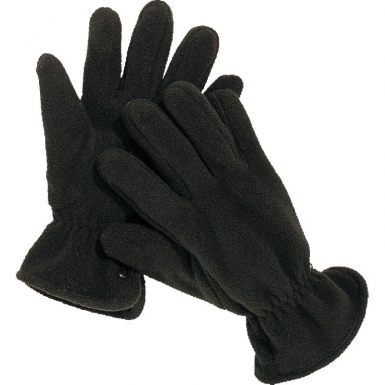 NEVE 100% POLYESTER FLEECE GLOVES - BLACK - ONE SIZE. DIAYTAR NIGERIA: Where every click leads to affordable purchases delivered promptly to your door.