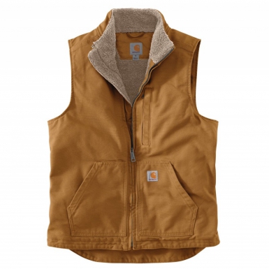 COTTON WASHED DUCK LINED MOCK NECK VEST - BROWN - SIZE M. Shop with intention at DIAYTAR NIGERIA, offering thousands of products delivered nationwide in days.