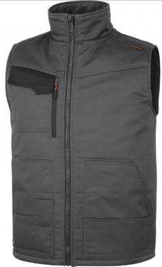 STOCKTON 3 GREY/ORANGE VEST - SIZE L. DIAYTAR NIGERIA: Where every Nigerian finds what they need at prices they can afford, delivered promptly.