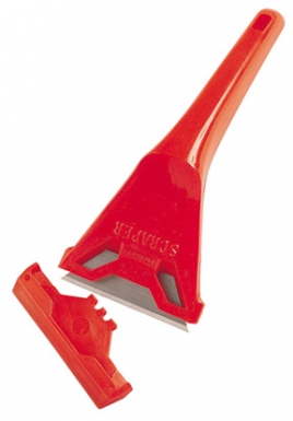 1992 TRAPEZOIDAL BLADE WINDOW SCRAPER - BLADE PROTECTOR TIP - PLASTIC BODY. DIAYTAR NIGERIA revolutionizes access to quality products with affordable prices and dependable shipping.