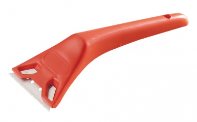 PLASTIC HANDLE SCRAPER WITH TRAPEZOID BLADE. Shop smart and save with DIAYTAR NIGERIA's extensive product range and 5-8 day delivery guarantee.