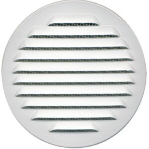 ROUND RECESSED AIR GRILLE WITH SHUTTERS WITH WHITE MOSQUITO NET Ø 120 MM THICKNESS 60 MM S=59 CM2. Discover a new way to shop with DIAYTAR NIGERIA's comprehensive marketplace and quick delivery options.