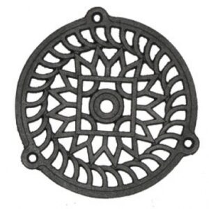 ROUND CAST IRON VENTILATION GRILLE FOR EXTERIOR WALLS Ø 160 MM. DIAYTAR NIGERIA brings retail convenience to your screen with affordable prices and dependable shipping.