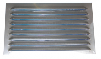 METAL GRILLE WITH SHUTTERS ALUMINIUM ANODIZED SS MOUST. LXH: 400X250 MM. DIAYTAR NIGERIA: Where quality meets affordability, with thousands of products delivered in less than 8 days.
