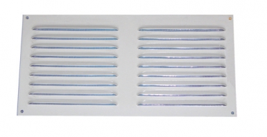WHITE ALUMINIUM METAL SHUTTER GRILLE WITH MOSQUITOES LXH: 180X50 MM SURFACE 15 CM2. Your complete shopping solution, DIAYTAR NIGERIA offers extensive variety with budget-friendly delivery.