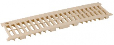 LIGHT SERIES GRID 130 X 500 MM FOR PVC CHANNEL - SAND COLOR. DIAYTAR NIGERIA redefines convenience with our vast product selection and swift nationwide delivery.