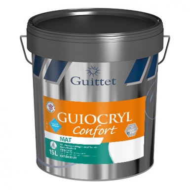 GUIOCRYL CONFORT - PROTECTION AND DECORATION OF FACADES - INTERIOR/EXTERIOR - MATT WHITE - 3 L. DIAYTAR NIGERIA makes quality accessible with our diverse product range and dependable delivery service.