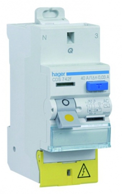 DIFF. SWITCH TYPE A ~ 30 MA WITH OFFSET TERMINALS SANVIS - IN 63A. DIAYTAR NIGERIA: Bringing quality products to your doorstep at prices that won't break the bank.