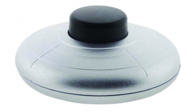 ZENITECH SINGLE POLE FOOT SWITCH 2A - SILVER COLOR. DIAYTAR NIGERIA: Your partner in affordable online retail with reliable delivery across the nation.