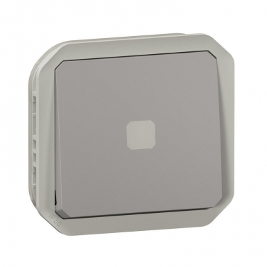 LIGHTED TIMED SWITCH WITHOUT NEUTRAL WATERPROOF PLEXO 230V 50HZ TO 60HZ IP55 IK05 WITH GREY FINISH TRIM. DIAYTAR NIGERIA delivers satisfaction with every purchase through our affordable and reliable service.