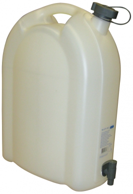 WHITE JERRYCAN - 20L CAPACITY, SUITABLE FOR FOOD, + POLYPROPYLENE TAP. DIAYTAR NIGERIA transforms how Nigerians shop with our affordable prices and dependable shipping times.