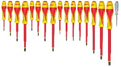 17 PIECE ULTIMATE INSULATED 1000V SCREWDRIVER SET - ERGONOMIC BI-COMPONENT HANDLE. DIAYTAR NIGERIA: Revolutionizing how Nigerians shop with affordable prices and prompt delivery services.