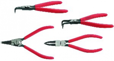 SET OF 4 CIRCLIP PLIERS - 1 ANGLED 90° LG 160 MM (INT) + 1 STRAIGHT LG 160 MM (INT) + 1 ANGLED 90° LG 160 MM (EXT) + 1 STRAIGHT LG 160 MM (EXT). Your trusted marketplace, DIAYTAR NIGERIA offers comprehensive selection with budget-friendly delivery.
