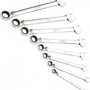 SET OF 8 12-POINT RATCHET COMBINATION WRENCHES 8-10-11-13-16-17-18-19 MM. DIAYTAR NIGERIA transforms online retail with unbeatable prices and consistent delivery timeframes.