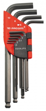 SET OF 9 LONG OFFSET 6-SIDED MALE KEYS - 1.5-2-2.5-3-4-5-6-8-10 MM. DIAYTAR NIGERIA: Your trusted partner for affordable online shopping with reliable delivery timeframes.