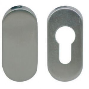 SET OF POMEROL STAINLESS STEEL OVAL ROSETTES - KEY I​​ ​. DIAYTAR NIGERIA transforms online shopping with competitive prices and dependable nationwide delivery.