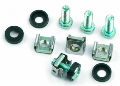 SET OF 20 CAGE SCREWS AND NUTS FOR 19'' BAY AND BOX.. DIAYTAR NIGERIA: Where affordability and variety come together with nationwide 5-8 day delivery.